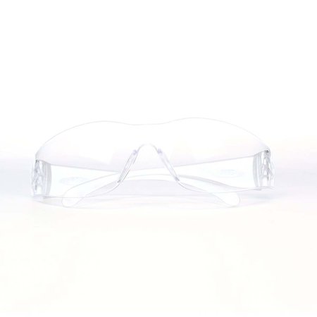 3M Protective Eyewear Clear Uncoated Lens, Clear Temple 11228-00000-100